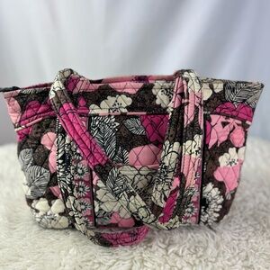 PREOWNED VERA BRADLEY MULTI COLOR FLORAL SHOULDER BAG